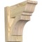 Ekena Millwork Westlake Traditional Rough Sawn Outlooker, Douglas Fir, 6"W x 12"D x 12"H OUT06X12X12WTL01RDF - alternate 1